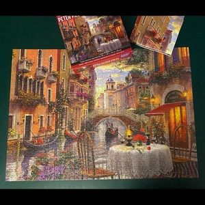 1,000 piece jigsaw puzzle